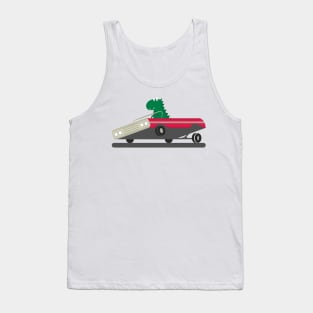 Dino rides in a lowrider Tank Top